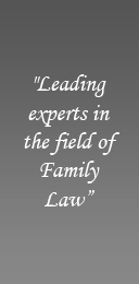 Leading experts in the field of Family Law
